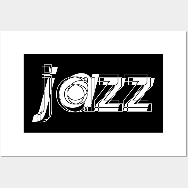 jazz logo Wall Art by lkn